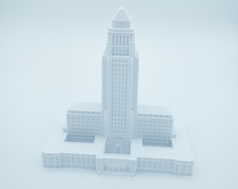 Model ratusza w Los Angeles – wydrukowany w 3D