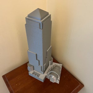 Modello di Tre World Financial Center - Stampato in 3D