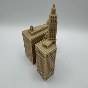 Wrigley Building Model- 3D Printed image 4