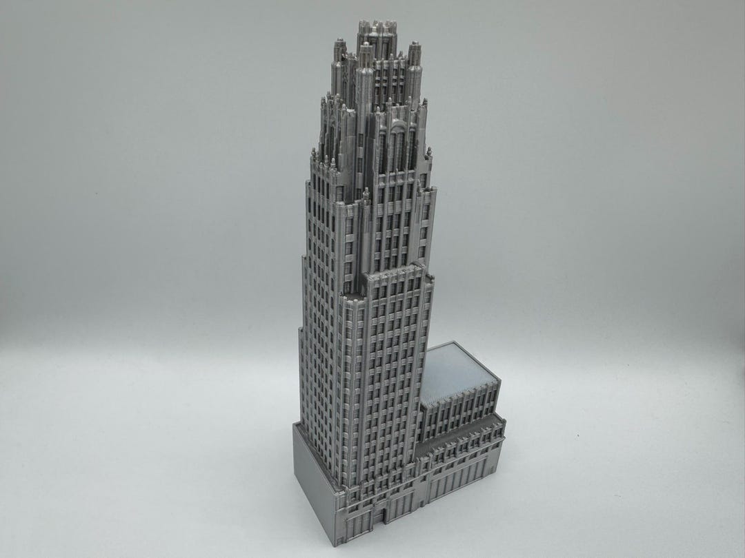 American Radiator Building Model American Radiator Building Model- 3D Printed - Etsy