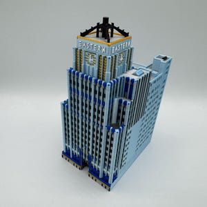 Eastern Columbia Building Model-3D Printed Full Color