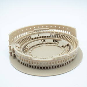 Modelo del Coliseo Romano Impreso en 3D imagen 2