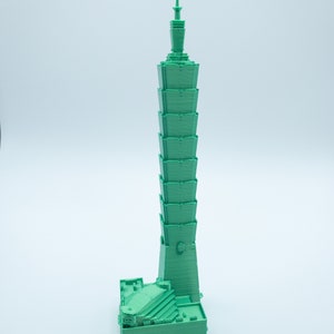 Taipei 101 Model- 3D Printed image 4