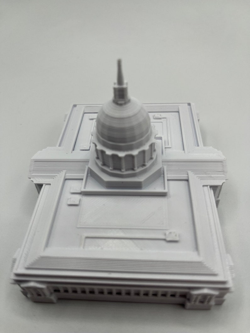 Modell av San Franciscos stadshus – 3D-utskriven bild 6