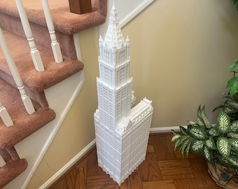 Extra Large Woolworth Building Model- 3D Printed