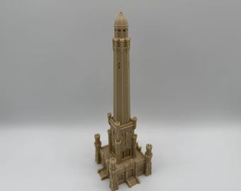 【当時物】ドラフトタワー トランプタワーシカゴ模型、近代的な超高層ビルのレプリカ、シカゴ建築