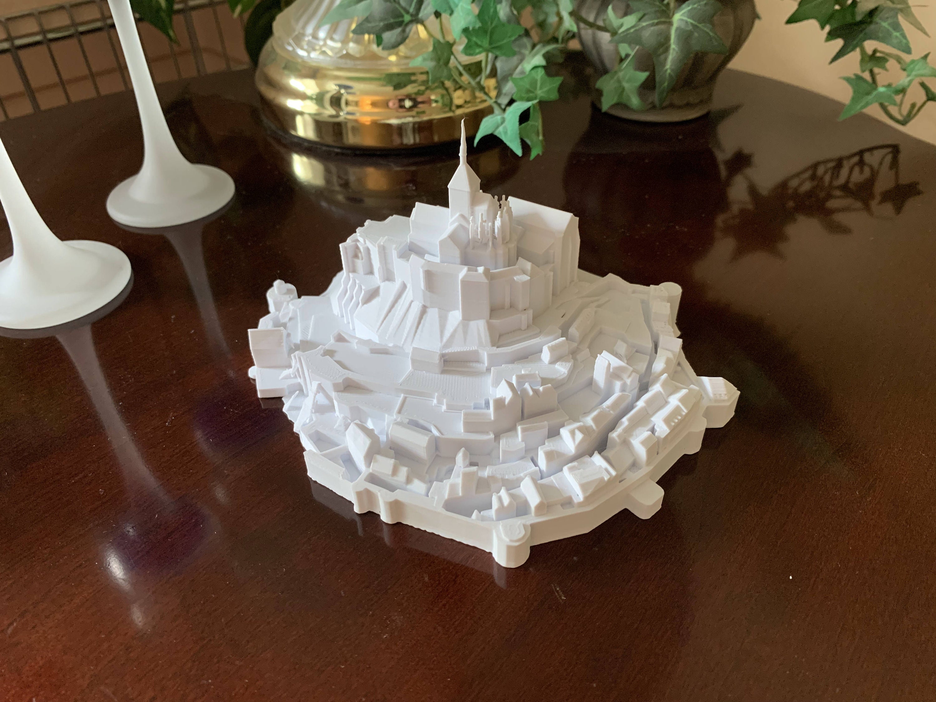 Mont-saint Michel Model- 3D Printed - Etsy