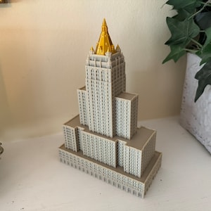 New York Life Building Model- 3D Printed Full Color