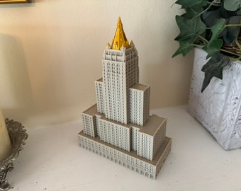 New York Life Building Model- 3D Printed Full Color