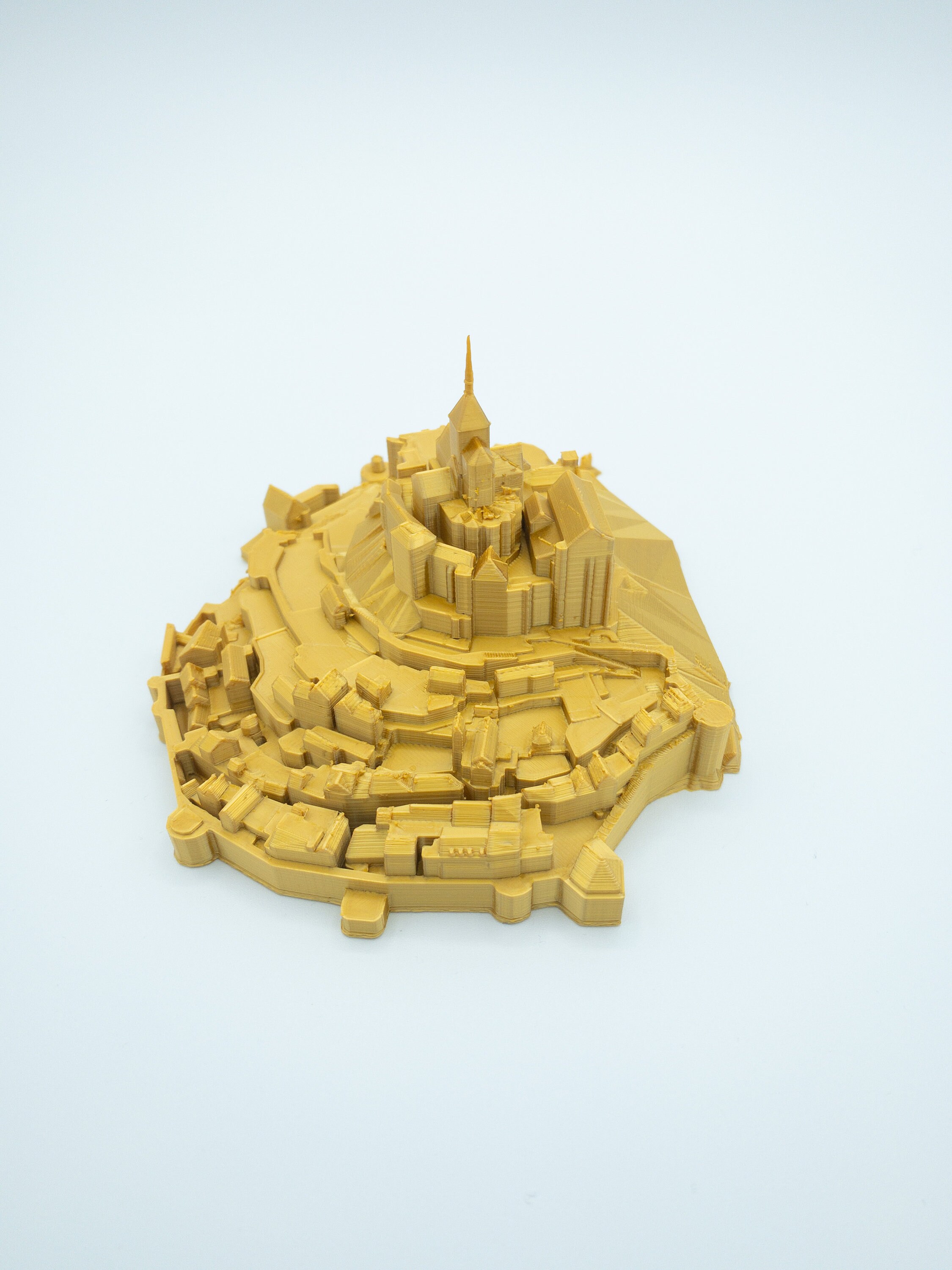 モンサンミッシェル模型 - 3Dプリント - Etsy 日本