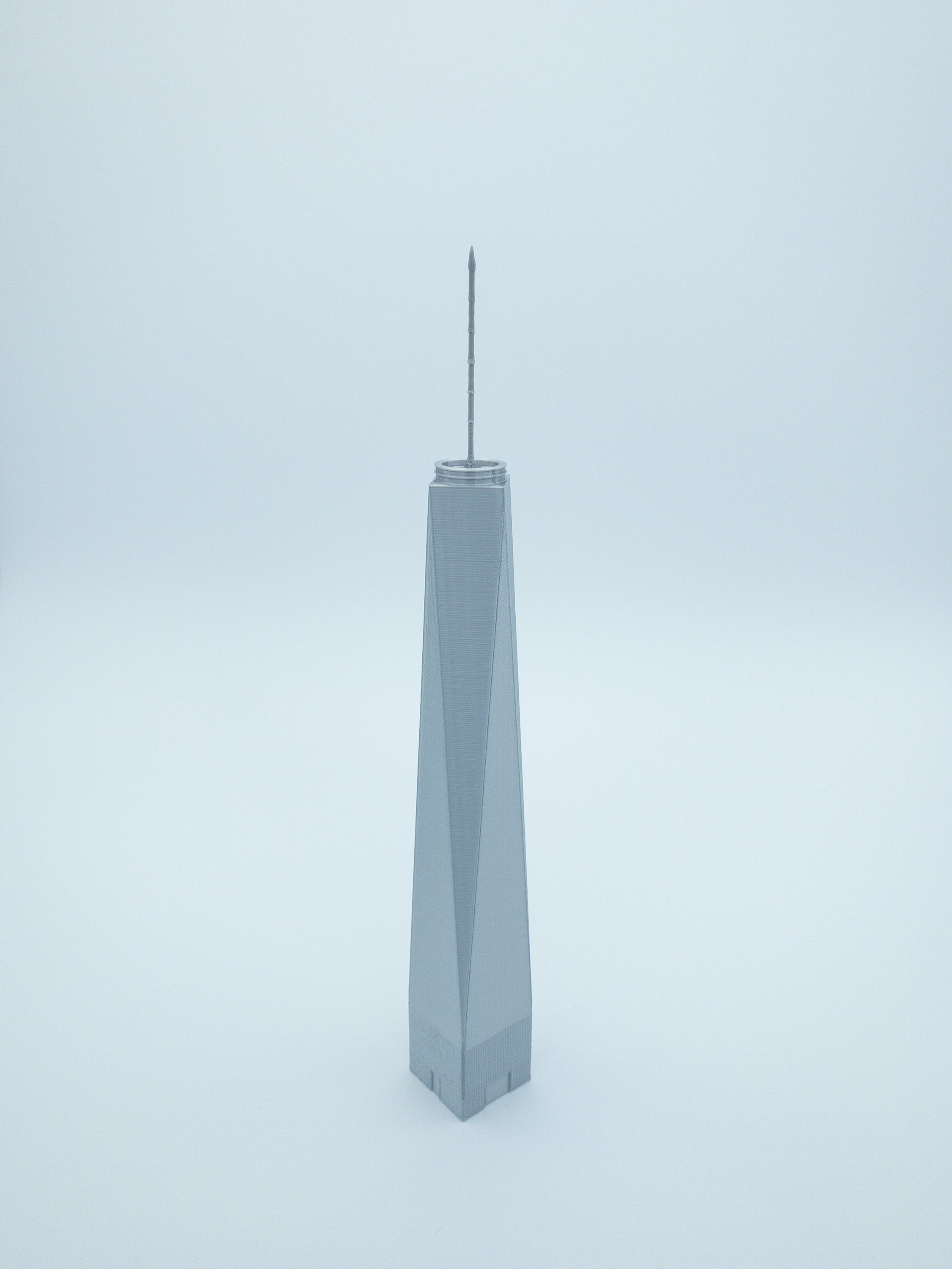 米国クリスタルワールド社 ワールドトレードセンター 置物 オブジェ インテリア ワンワールドトレードセンター3D刻印クリスタル記念品お土産