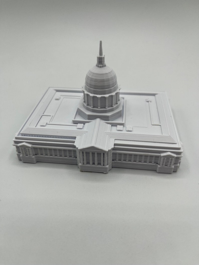 Modell av San Franciscos stadshus – 3D-utskriven bild 4