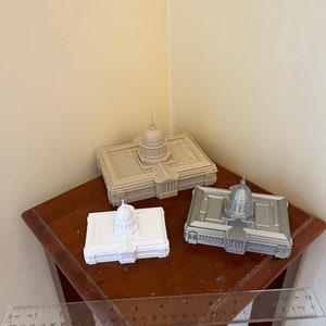 Modell av San Franciscos stadshus – 3D-utskriven bild 8