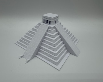 El Castillo, Chichen Itza Model- 3D Printed
