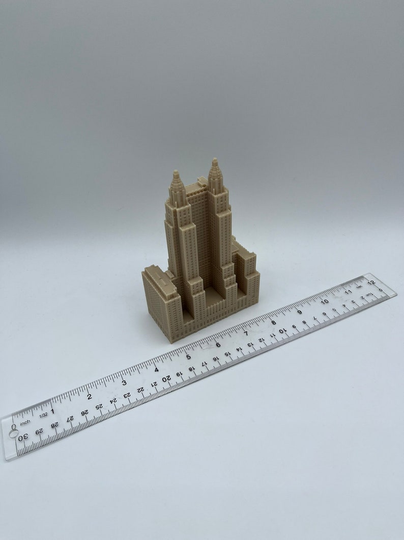 Waldorf Astoria New York Model 3D Printed image 8