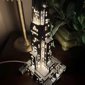 Cathedral of Learning Light Up Model- 3D Printed image 3