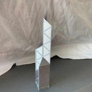 Bank of China Tower Model- 3D Printed
