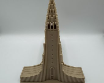 Hallgrímskirkja Model- 3D Printed