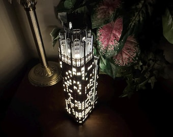 Tribune Tower Light Up Model- 3D Printed