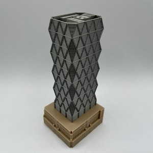 Modelo de la Torre Hearst - Impreso en 3D