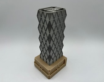 Hearst Tower Model- 3D Printed