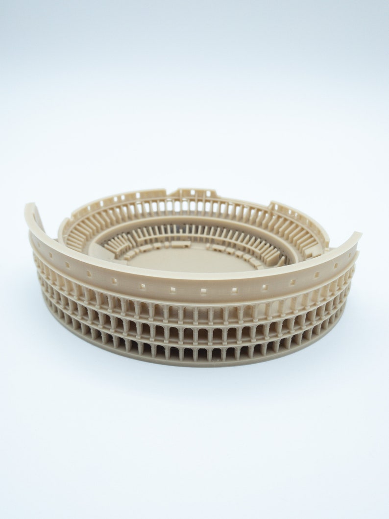 Modelo del Coliseo Romano Impreso en 3D imagen 4