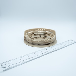 Modelo del Coliseo Romano Impreso en 3D imagen 8