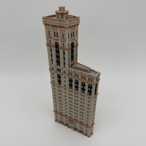 One Times Square Model- 3D Printed Full Color image 1