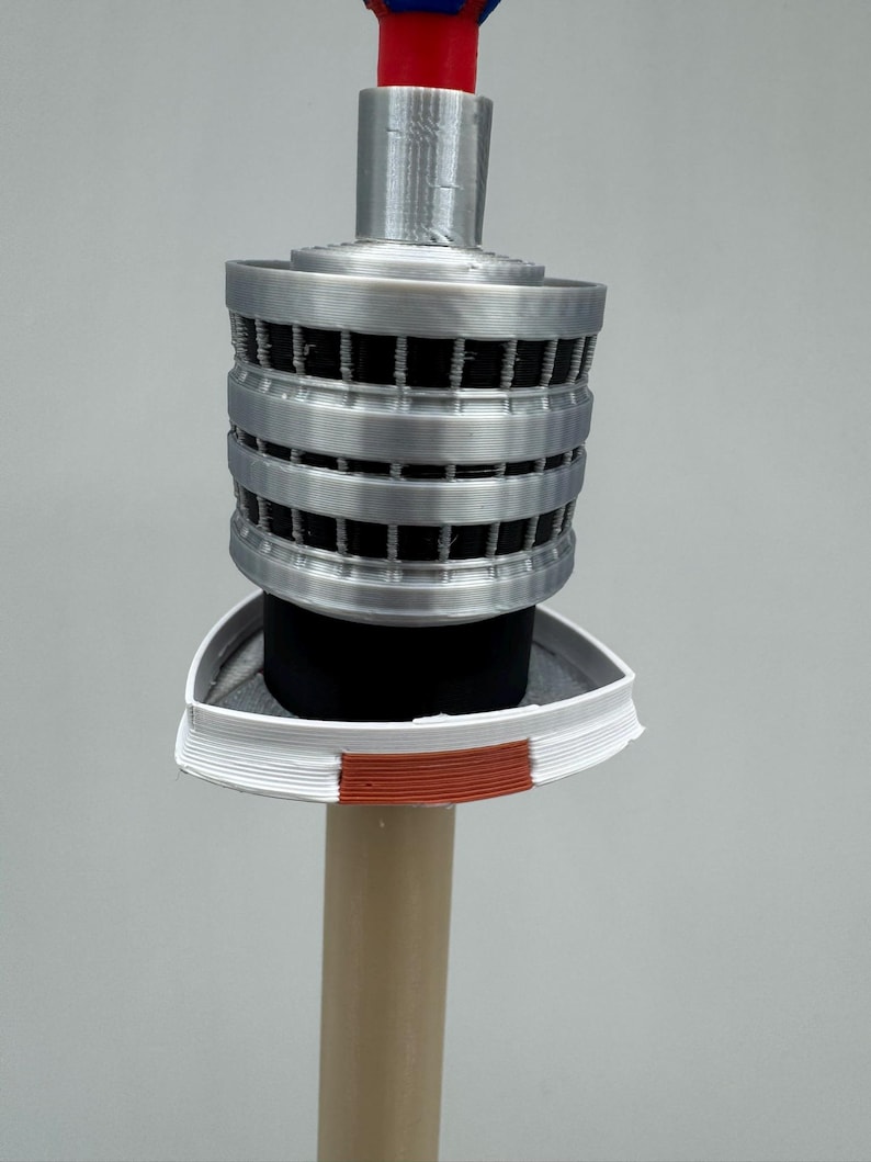 Het Donau-torenmodel: 3D-geprint afbeelding 3