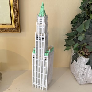 Woolworth Building Model- 3D Printed Full Color