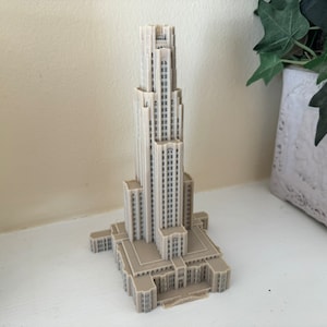 Kathedrale des Lernens Modell - 3D Gedruckt Vollfarbe