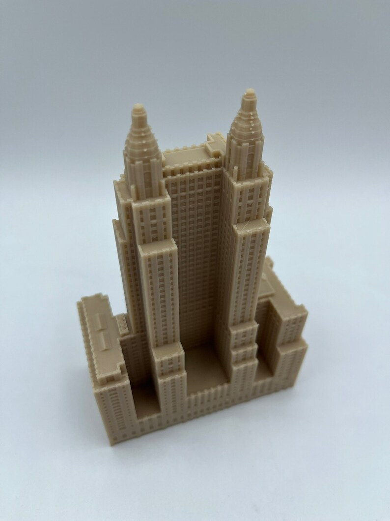 Waldorf Astoria New York Model 3D Printed image 5
