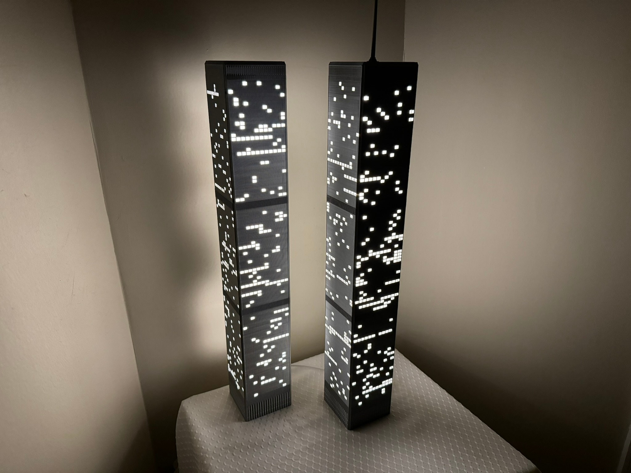 Twin Towers Light up Model- 3D Printed - Etsy