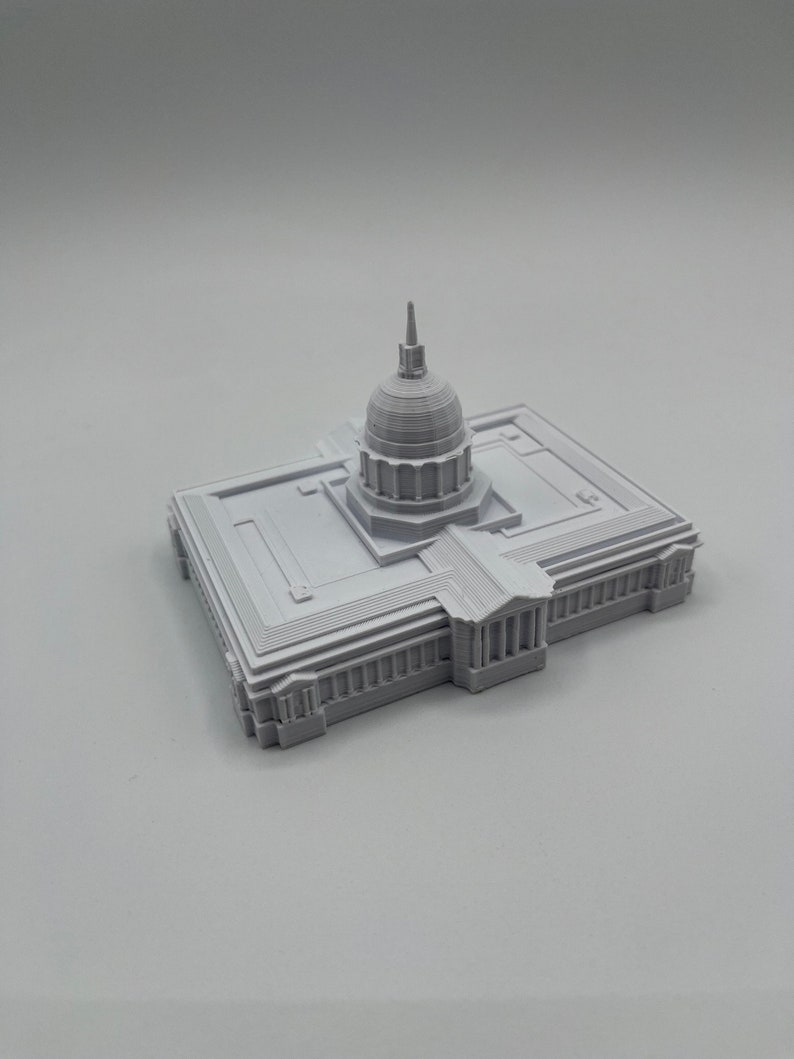 Modell av San Franciscos stadshus – 3D-utskriven bild 2