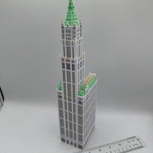 Woolworth Building Model- 3D Printed Full Color image 9