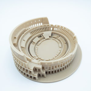 Modelo del Coliseo Romano Impreso en 3D imagen 5