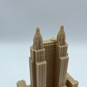 Waldorf Astoria New York Model 3D Printed image 7