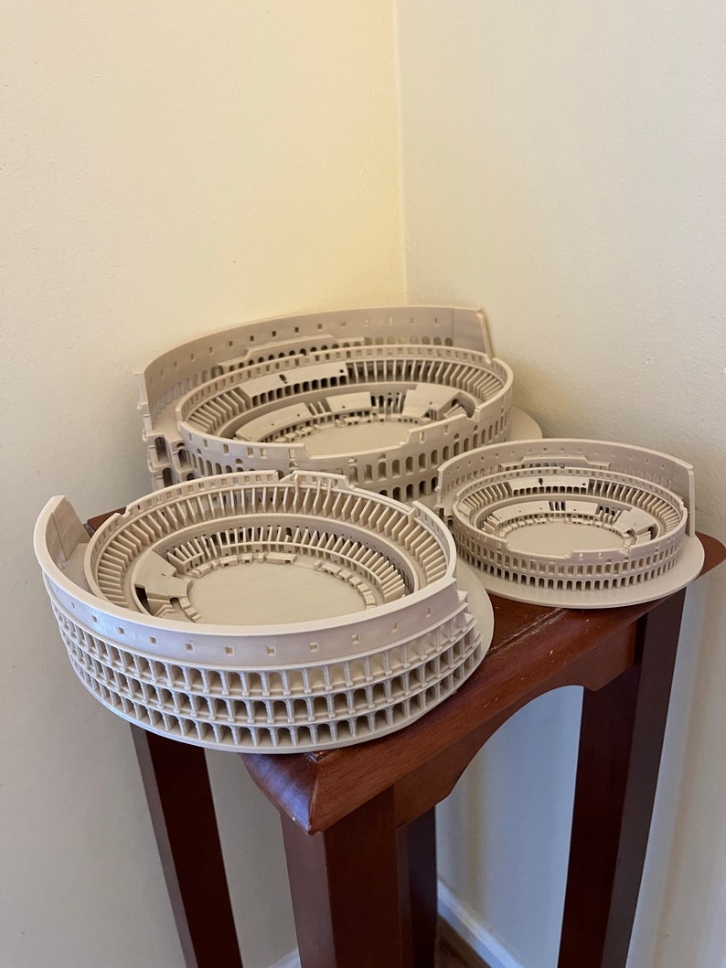 Roman Colosseum Model 3D Printed image 9