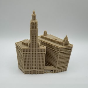 Wrigley Building Model- 3D Printed image 1