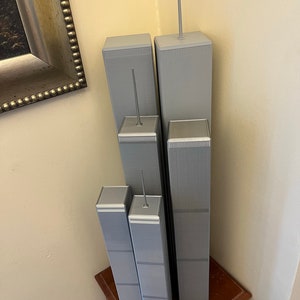 Twin Towers Model- 3D Printed image 9