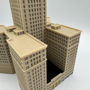 Cleveland Terminal Tower Model- 3D Printed Full Color image 6