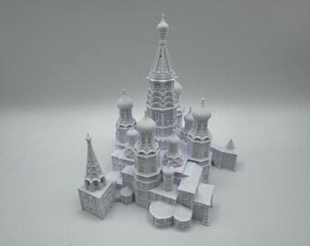 Saint Basil's Cathedral Model- 3D Printed