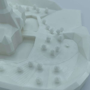 Peach's Castle N64 3D Printed Model image 5