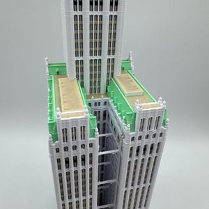 Woolworth Building Model- 3D Printed Full Color image 8