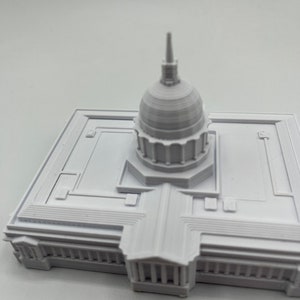 Modell av San Franciscos stadshus – 3D-utskriven bild 5