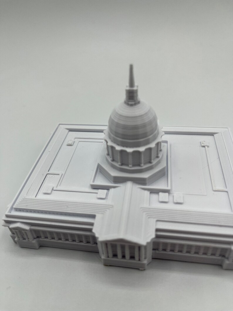 Modell av San Franciscos stadshus – 3D-utskriven bild 5
