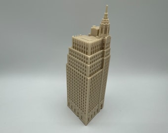 Modelo de edificio del Banco Nacional Americano: impreso en 3D