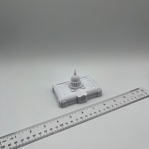 Modell av San Franciscos stadshus – 3D-utskriven bild 7