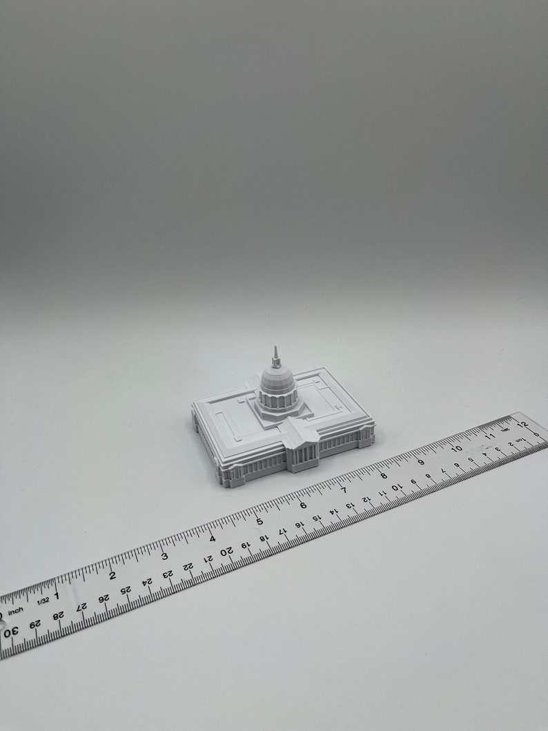 Modell av San Franciscos stadshus – 3D-utskriven bild 7