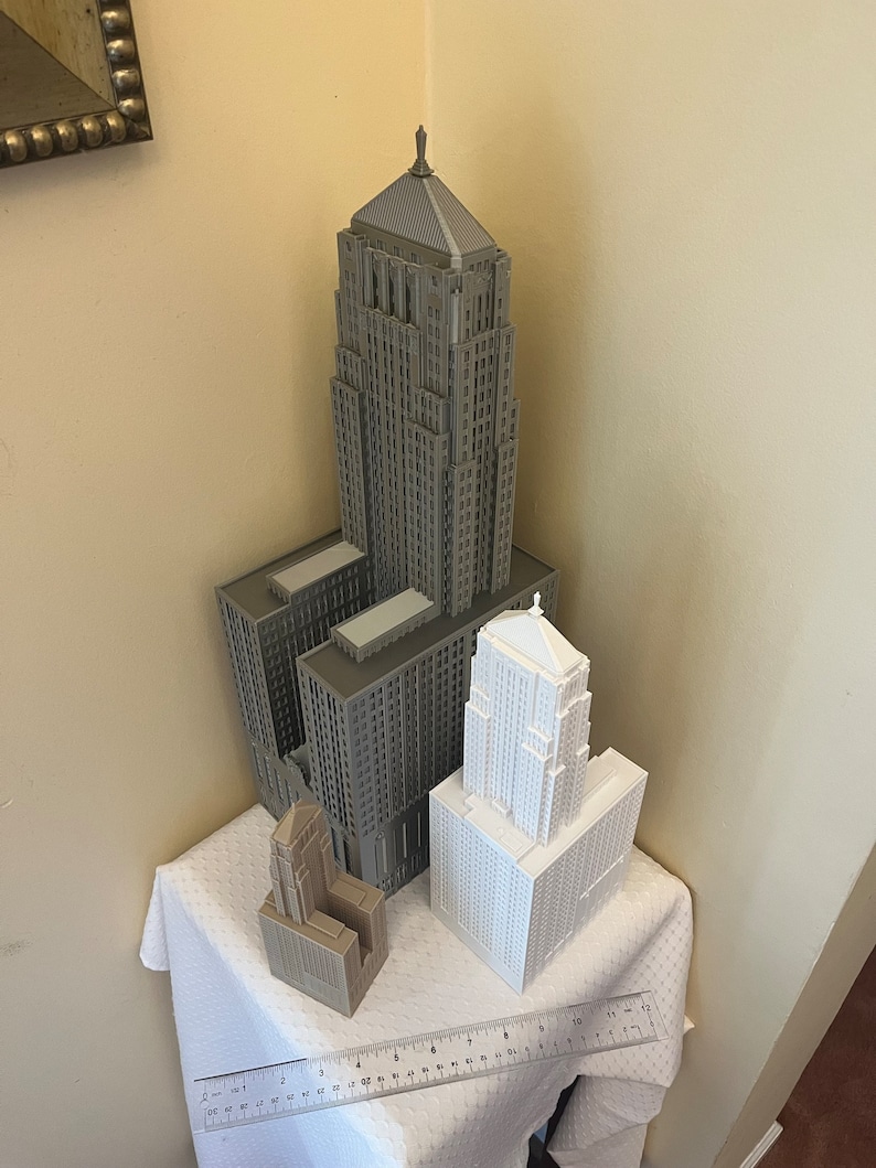 Chicago Board of Trade Building Model- 3D Printed image 10
